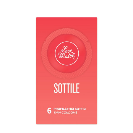 Love Match Sottile - 6 pezzi