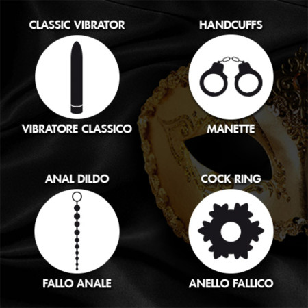 Toyz4Lovers Shades of Fetish Red - kit del piacere