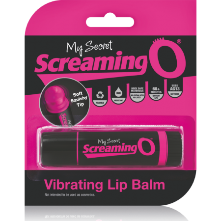 Mini vibratore a forma di rossetto Vibrating Lip Balm Screaming O