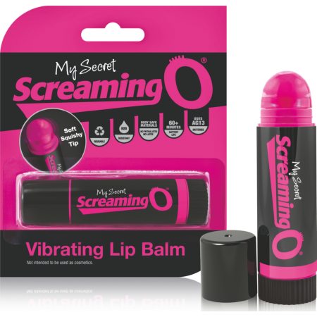 Mini vibratore a forma di rossetto Vibrating Lip Balm Screaming O