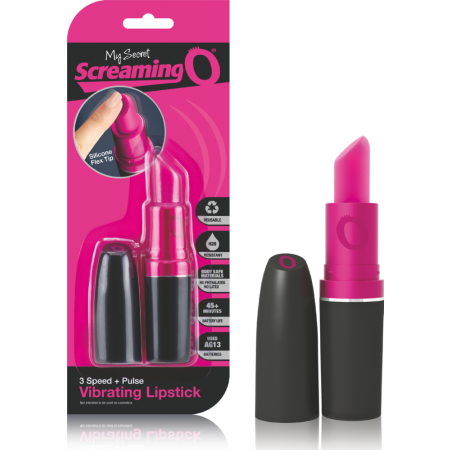 Vibratore clitorideo Vibrating Lipstick The Screaming O