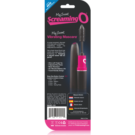 Vibratore clitorideo Vibrating Mascara Wand The Screaming O