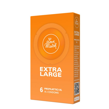 Love Match Extralarge - 6 pezzi