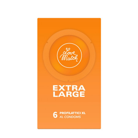 Love Match Extralarge - 6 pezzi