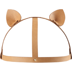 Kit bondage Bijoux Indiscrets Maze Cat Ears Headpiece  Marrone