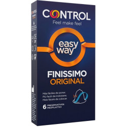 Control Finissimo Easy Way - preservativi sottili con applicatore