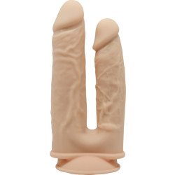 Dildo doppio realistico motorizzato con telecomando Silexd Vibration With LRS Model 1 - 8" e 7"