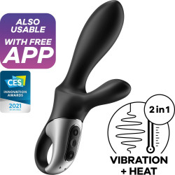 Vibratore anale con app Satisfyer Heat Climax +