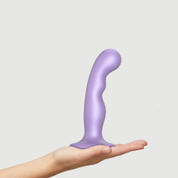 Dildo con ventosa in silicone liquido Strapon-me Dildo Plug P&G - L