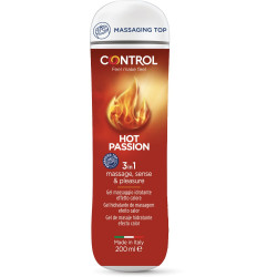 Lubrificante effetto caldo Control Hot Passion - gel 3in1 200ml