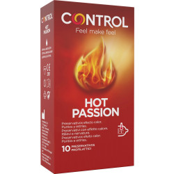 Preservativi stimolanti effetto caldo Control Hot Passion