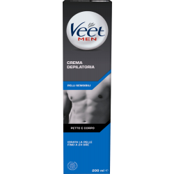 Crema depilatoria Veet for Men pelli sensibili