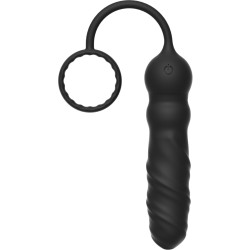 Vibratore anale con cockring Deep Seeker Dorcel