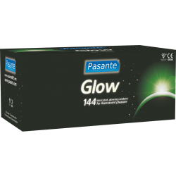 Pasante Glow in the dark - preservativi fluorescenti 144 pezzi