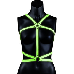 Harness fluorescente Body Harness Glow in the Dark S/M Ouch