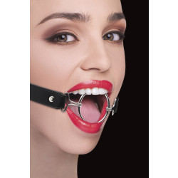 Ball Gag Ouch! Ring gag XL Nero
