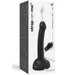 dildo realistico eiaculante Squirting Cum Semi-Realistic Dildo Black - S Strap-on-me