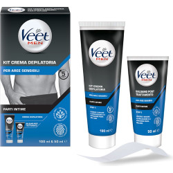 For Men Kit Crema Depilatoria - Aree Sensibili