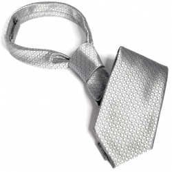 50 Sfumature di Grigio Christian Grey's Silver Tie - cravatta da uomo