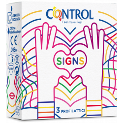Control Signs - preservativi extralubrificati