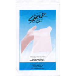 Dental Dams Sheer Glyde Dams Unit Vanilla 4pezzi