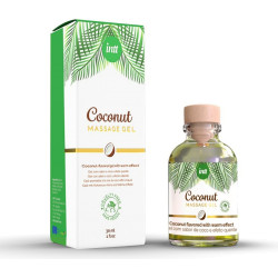 Gel per massaggio riscaldante Intt Massage Gel - Coconut