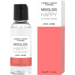 Lubrificante Silicone Happy Litch 50 ml Mixgliss