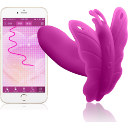 Vibratore clitorideo Lydia I Smart Butterfly Vibe Realov