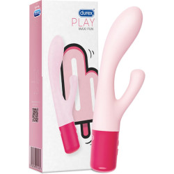 Vibratore rabbit in silicone dual density Durex Maxi Fun