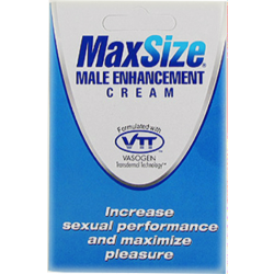 Gel stimolante Swiss Navy MaxSize Cream 4ml