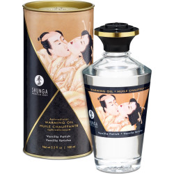 Shunga Aphrodisiac Oil Vanilla - olio da massaggio edibile