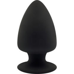 Plug anale Silexd Premium-Silicone-Plug-nero S