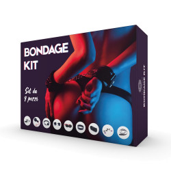 Playsure Bondage Kit - 9 pezzi