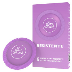 Lovematch Resistente - 6 pezzi