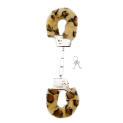 Manette sexy con peluche Furry Handcuff Cheetah Shots Toys