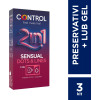 Control 2in1 Sensual Dots&Lines - kit 3+3,