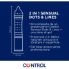 Control 2in1 Sensual Dots&Lines - kit 3+3,