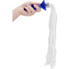 Plug in vetro con flogger Chrystalino Tail - Blue