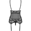 Guepiere Obsessive Letica Corset Nero