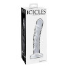 Dildo in vetro Icicles N.62 Pipedream