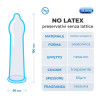 Durex No Latex - preservativi anallergici sottili 6 pezzi