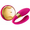 Lelo Tiani 24K - vibratore stimolatore per coppia rosa