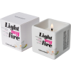 Candela da massaggio Light My Fire Muschio Bianco Love to Love
