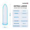 Preservativi extralarge Extra Large London Durex