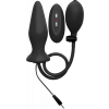 Inflatable Vibrating Silicone Plug