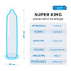 Preservativi extralarge Super King PasantePreservativi extralarge Super King Pasante