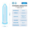 Pasante Warming Sensation preservativi effetto caldo