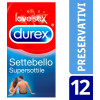 Settebello Supersottile Durex - Preservativi ultrasottili
