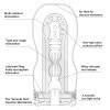 Tenga Ultra Size Vacuum - masturbatore per uomo
